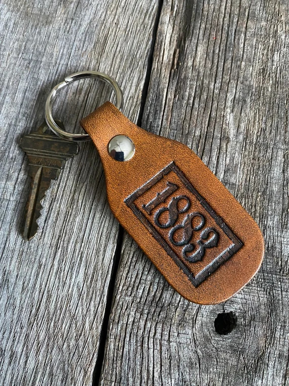 1883 Leather Key Fob | Etsy | Etsy (US)