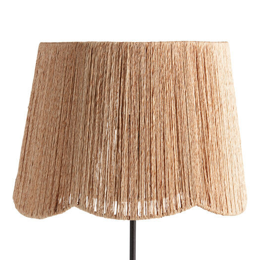 Natural Jute Rope Scalloped Table Lamp Shade by World Market | World Market