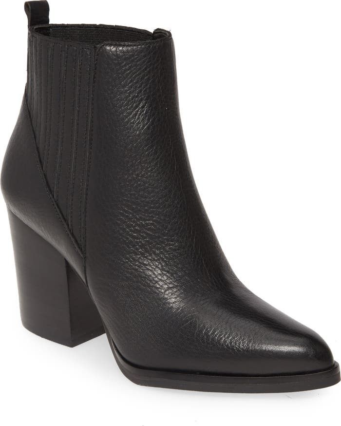 Alva Bootie Black Shoes Black Boots Black Booties Spring Outfits Work Wear | Nordstrom