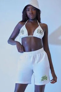 Embroidered FUBU Mesh Shorts | Forever 21 (US)