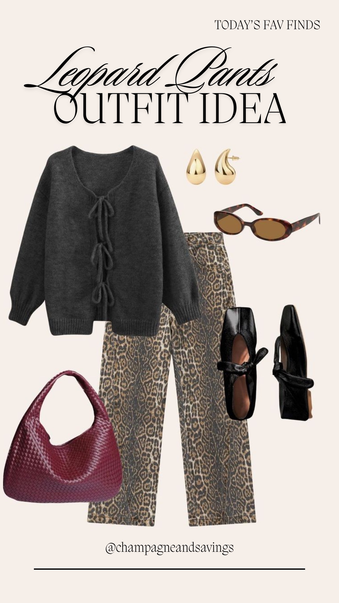 Leopard pants outfit 

#LTKFindsUnder100 #LTKStyleTip #LTKFindsUnder50