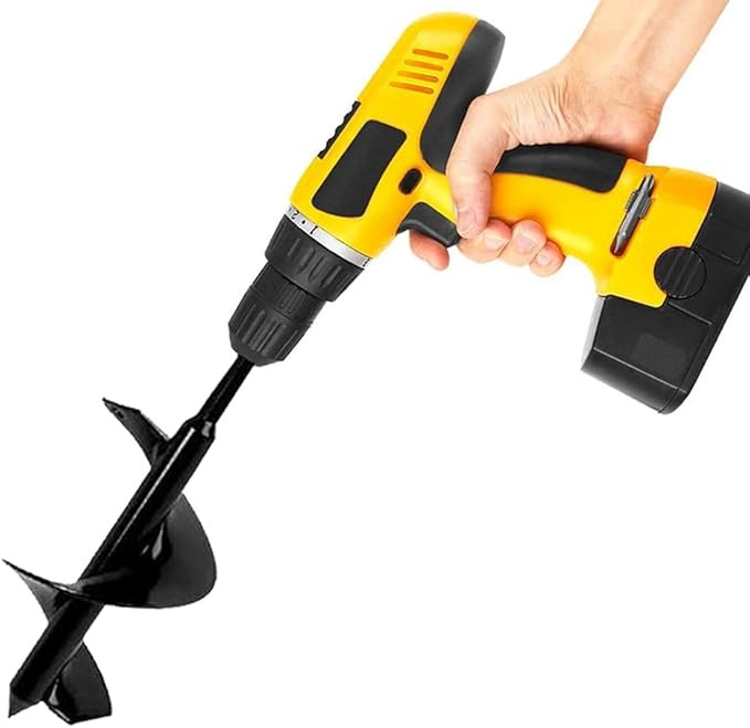 ERYTLLY Bulb Planter, Auger Spiral, Garden Planter Tool 3 x 7 inch,Rapid Umbrella Hole Digger for... | Amazon (US)