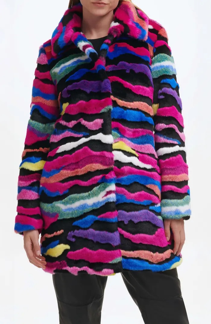 KARL LAGERFELD Faux Fur Jacket | Nordstromrack | Nordstrom Rack