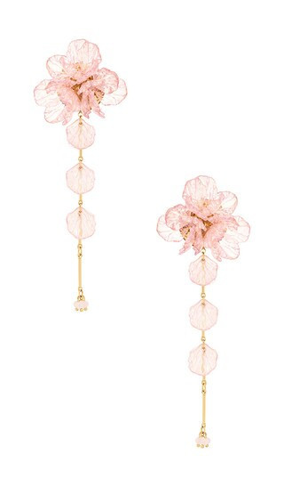 Lovers and Friends Clara Earrings in Pink. | Revolve Clothing (Global)