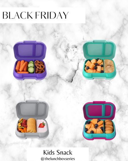 Kids 2 compartment snack containers! 

#LTKkids #LTKhome #LTKCyberweek