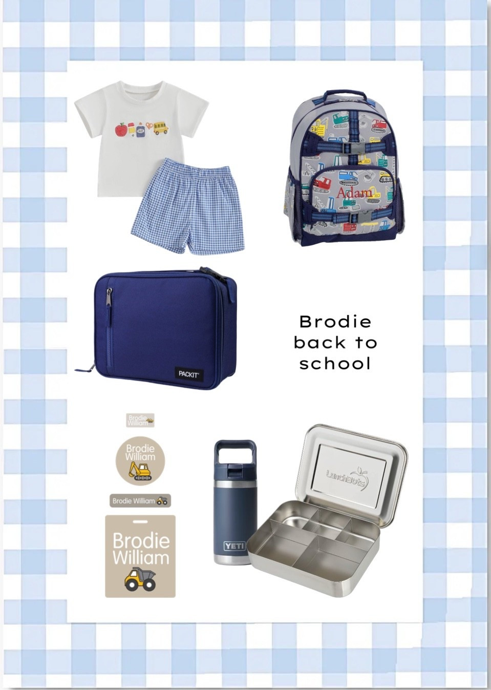 Back to school Brodie!🍏

#LTKFamily #LTKKids