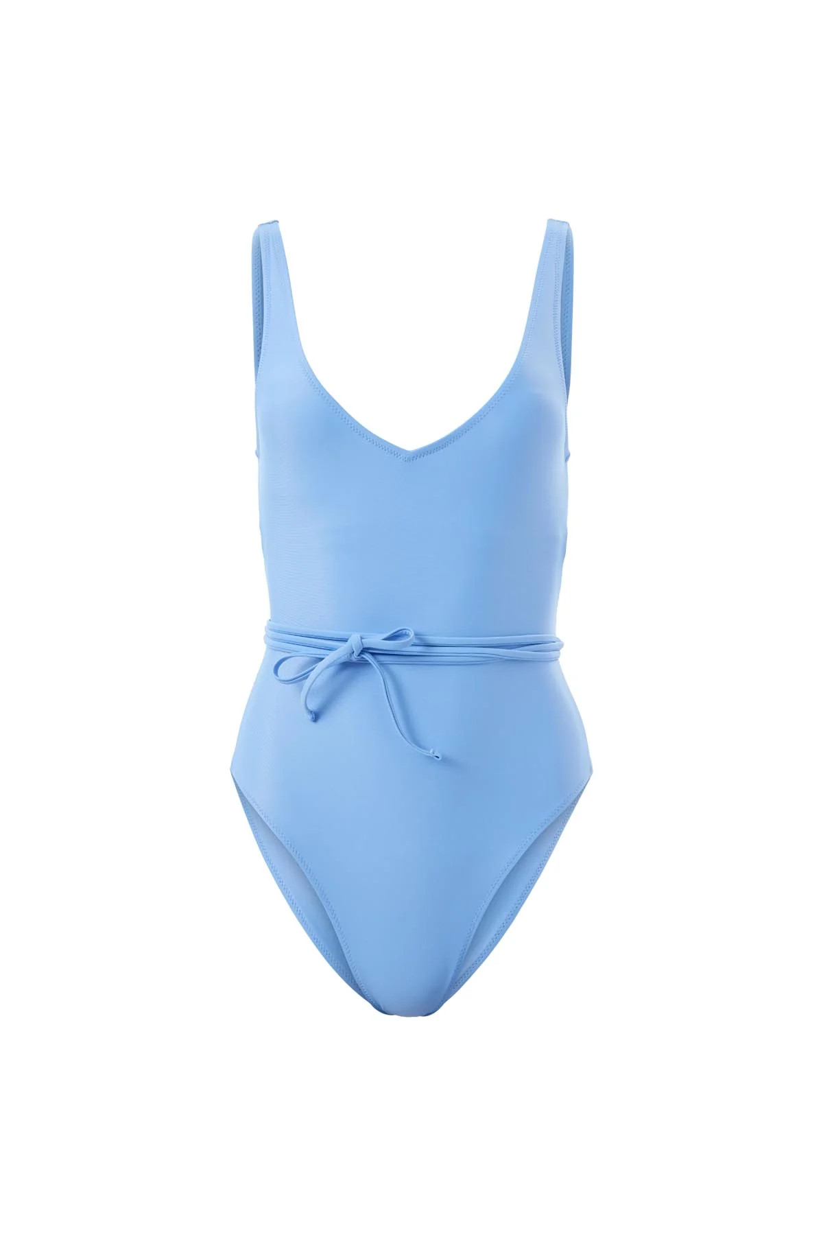 Provence Isla Wrap Tie One Piece | Girlfriend Collective