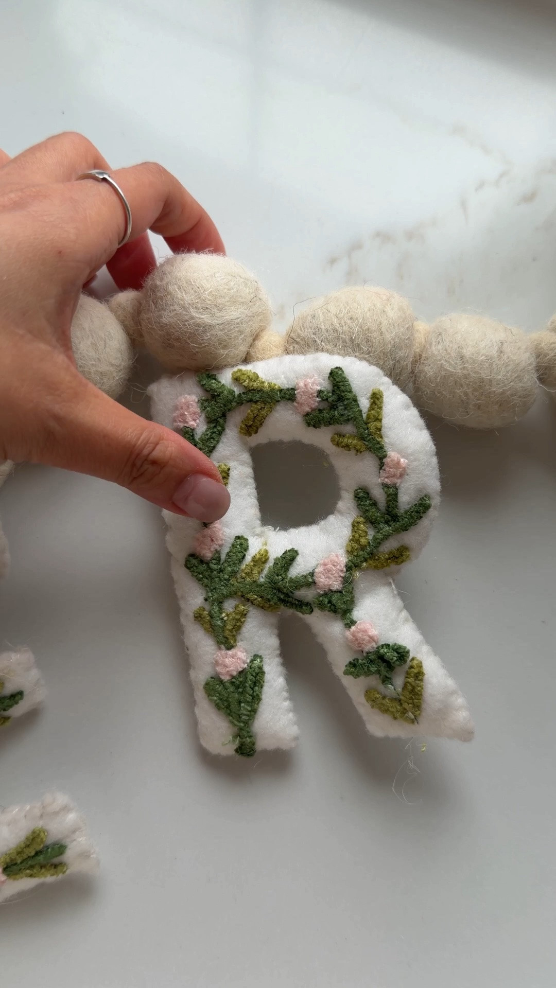 These embroidered felted letters are so cute and affordable! $2.99 usd or $3.99 cad. Imagine them for a banner or a mobile. Or even frame it in a shadow box! I’ve got no time to craft so these are saving the day.

#LTKbaby #LTKkids #LTKfamily
