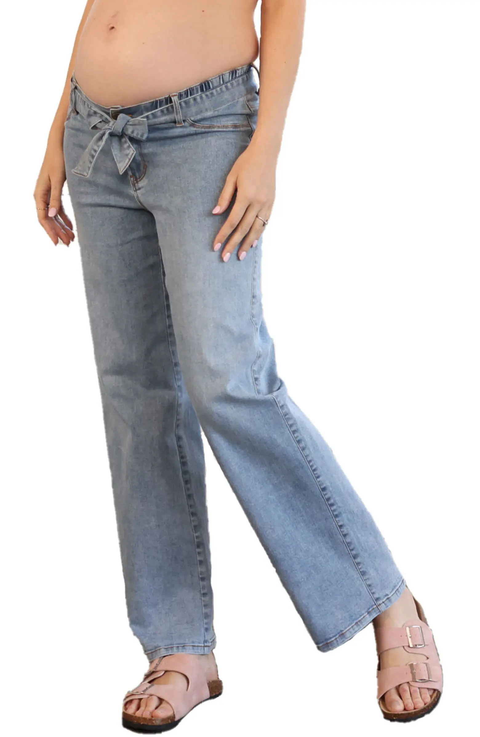 Maternity Wide Leg Jeans | Nordstrom