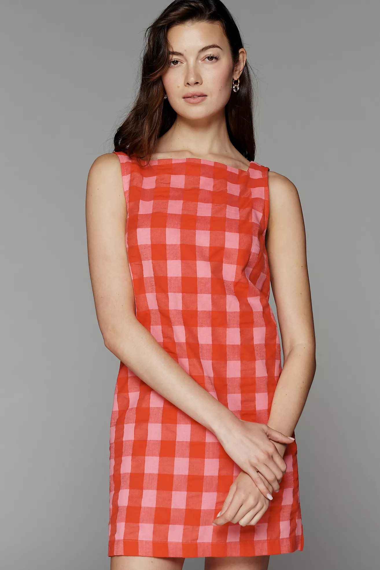 Maeve Cotton Sleeveless Shift Dress | Anthropologie (US)