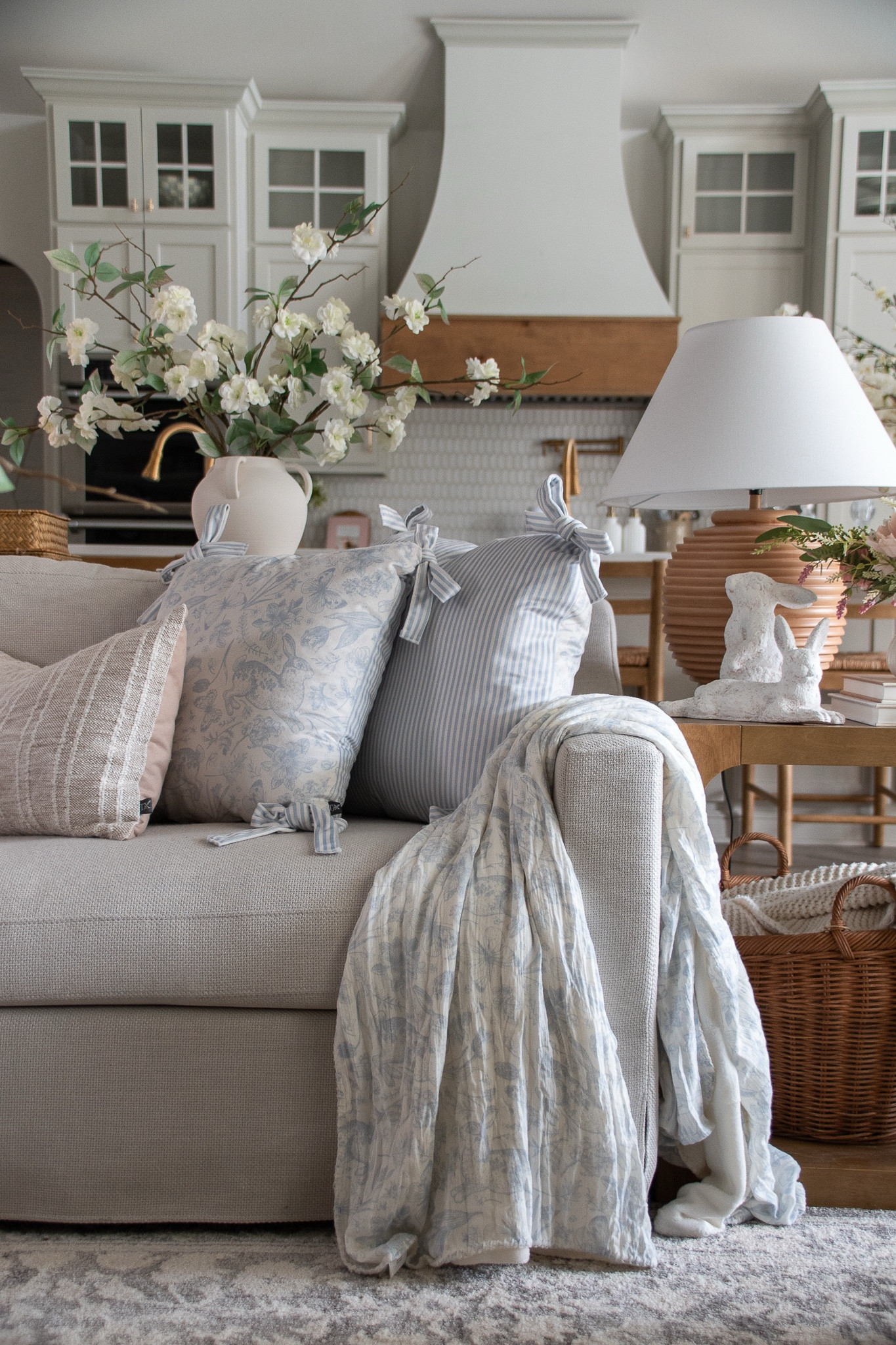 Easter decor for the living room 

#LTKMostLoved #LTKWatchNow #LTKHome