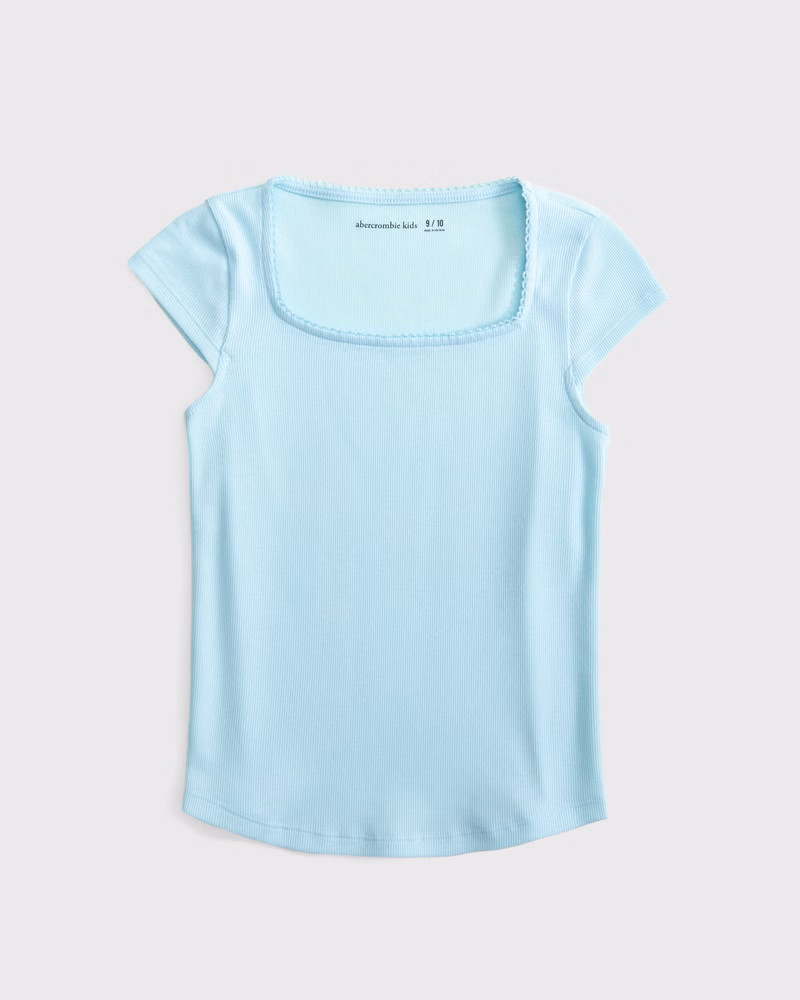 girls portrait tee | girls tops | Abercrombie.com | Abercrombie & Fitch (US)