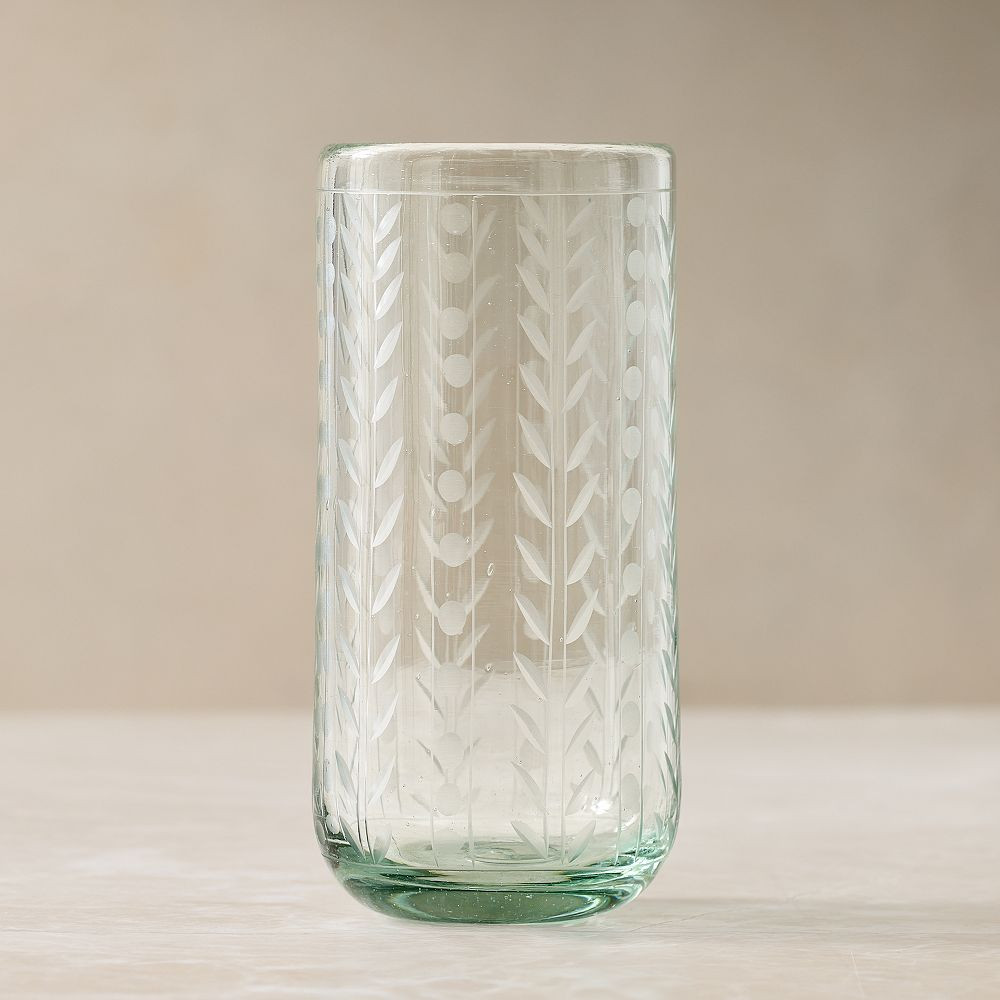 Pierce & Ward Etched Tumbler Glass Sets | West Elm (US)