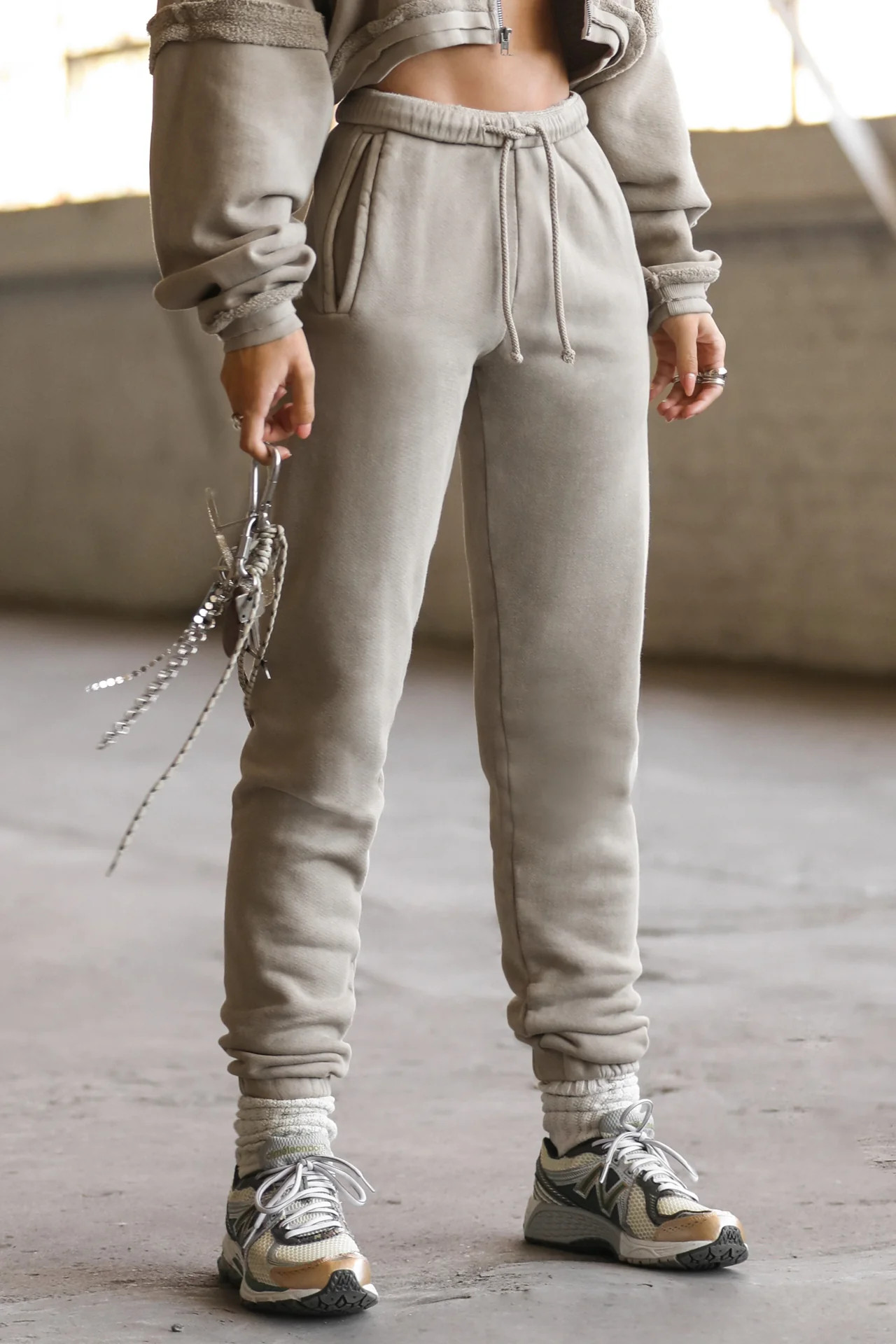 Empire Jogger - Sand French Terry | Joah Brown