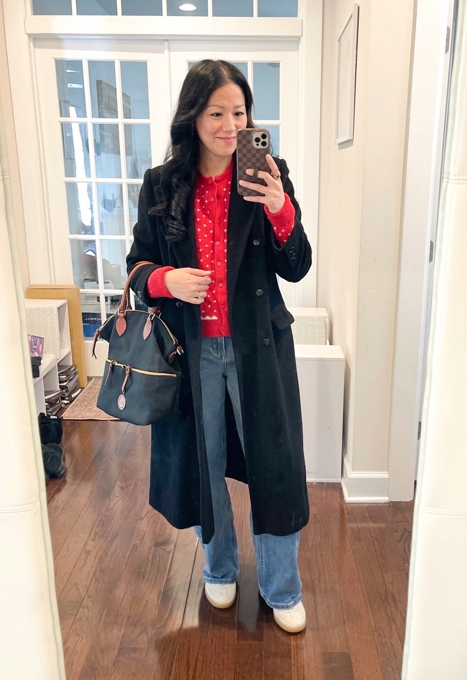 Small tall cardigan
size small jeans (I Thrifted these so I’m not exactly sure which wash these are but these are the jeans on Amazon)
sized down half in sneakers
Coat is vintage (my mom’s)


#LTKootd #LTKOver40 #LTKgrwm