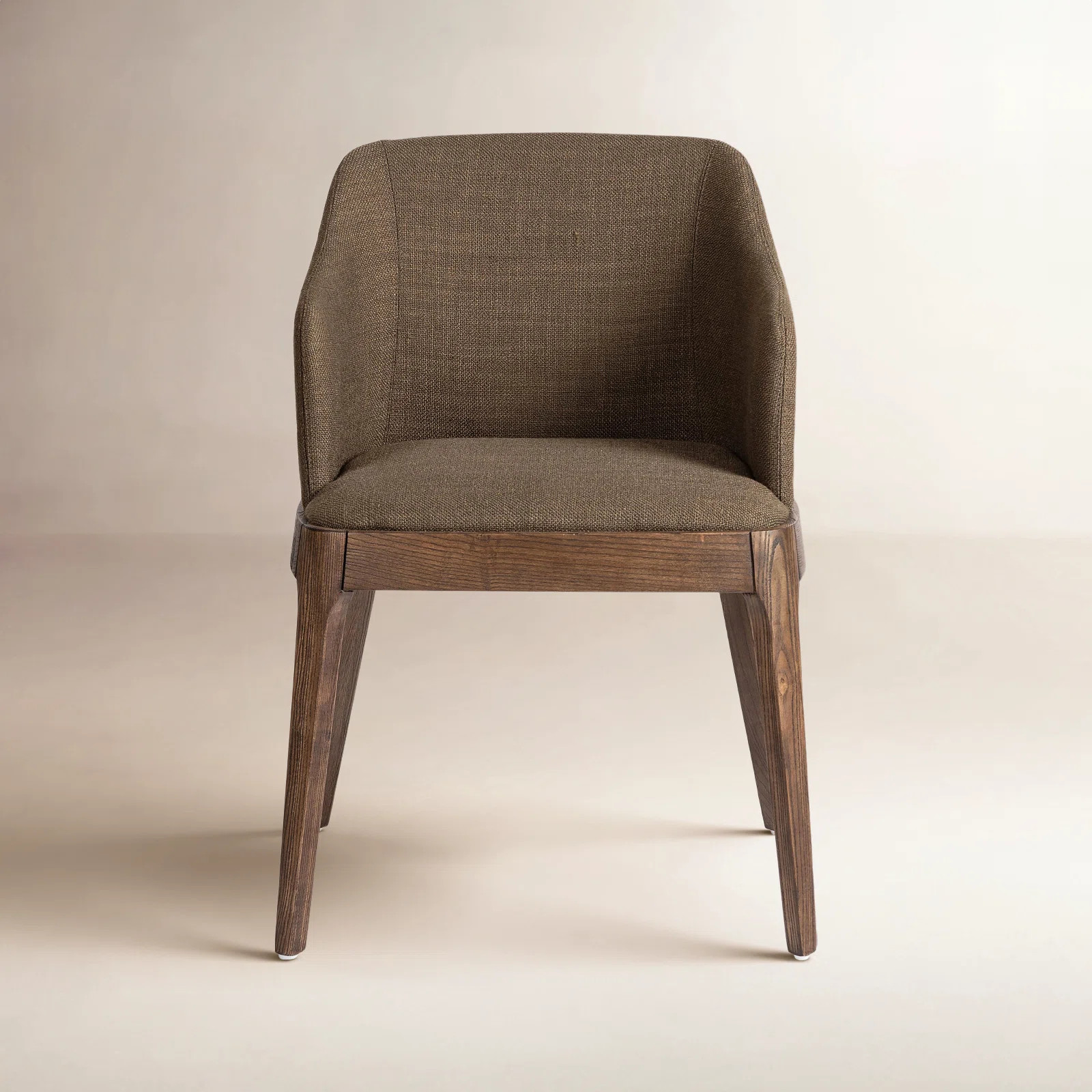 Verdi Upholstered Back Arm Chair in Bilton Olive | Wayfair North America
