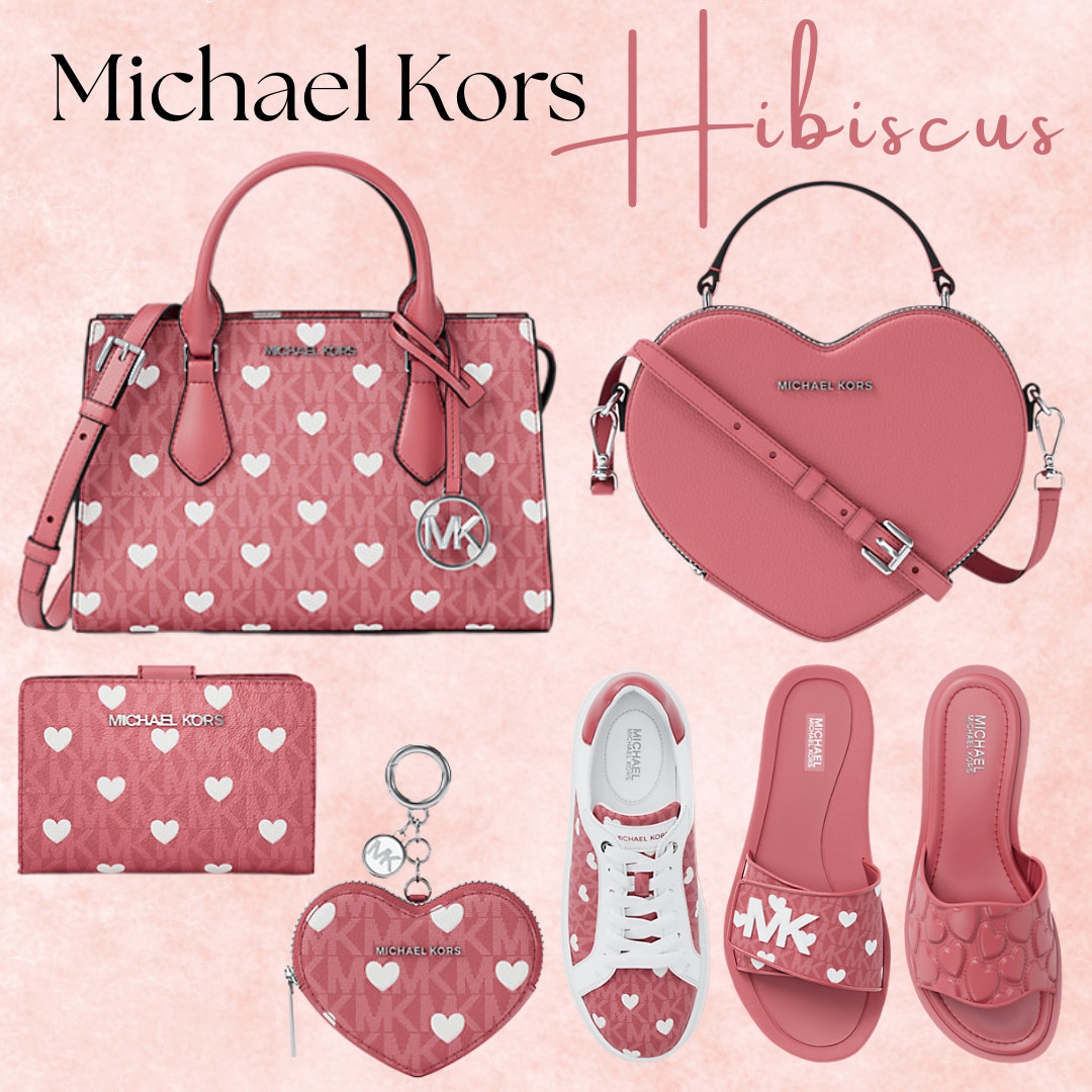 @michaelkors-us Hibiscus Pink is the kind of color that just makes you feel happy.

Soft pinks, heart prints, and classic MK silhouettes come together in this collection that feels romantic, nostalgic, and wearable all at once. If you love feminine details, Valentine’s-inspired accessories, and designer pieces that instantly elevate everyday outfits, this edit is such a good one.

From heart-print handbags and matching wallets to pink sneakers, slides, and sweet heart accents, these Michael Kors bags and accessories are perfect for Valentine’s Day gifting, date night outfits, spring wardrobe refreshes, or simply treating yourself to something that feels special. Hibiscus pink is flattering, cheerful, and timeless — the kind of color you’ll keep reaching for long after February.

✨ Perfect for: Valentine’s Day gift ideas for her, Michael Kors handbags, pink purses, heart print bags, designer wallets, pink sneakers, cute everyday bags, romantic accessories, and feminine luxury pieces you’ll love year-round. 

🌺 All Styles Tagged! 

#LTKSaleAlert #LTKBeauty #LTKValentine