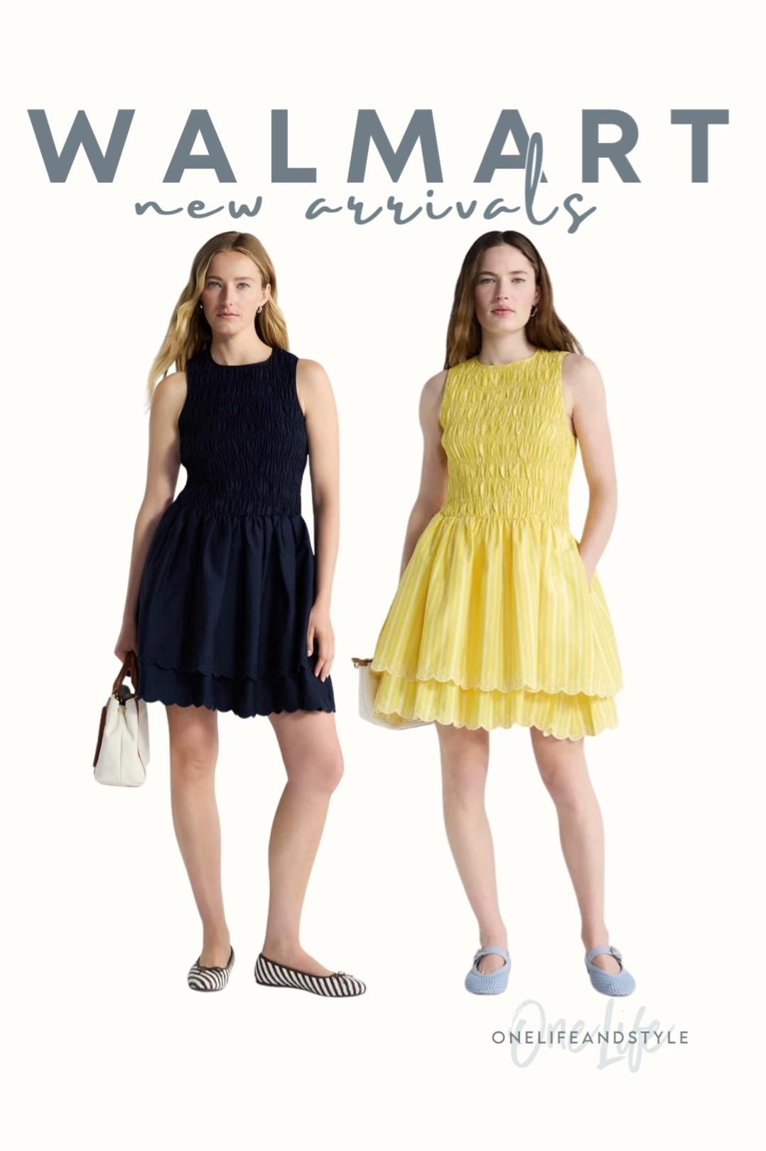 Walmart new arrivals - smocked mini dress  

#LTKSeasonal