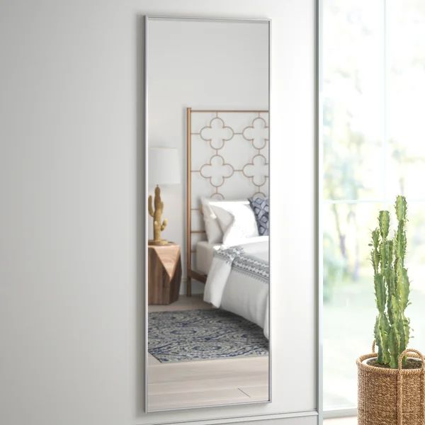 This full length mirror is a great addition to your bedroom or living room. It has a retractable ... | Wayfair Professional