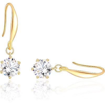 SmallRig 18K Gold Evil Eye Huggie Hoop Earrings, Dainty CZ Charm Dangle for Women | Target