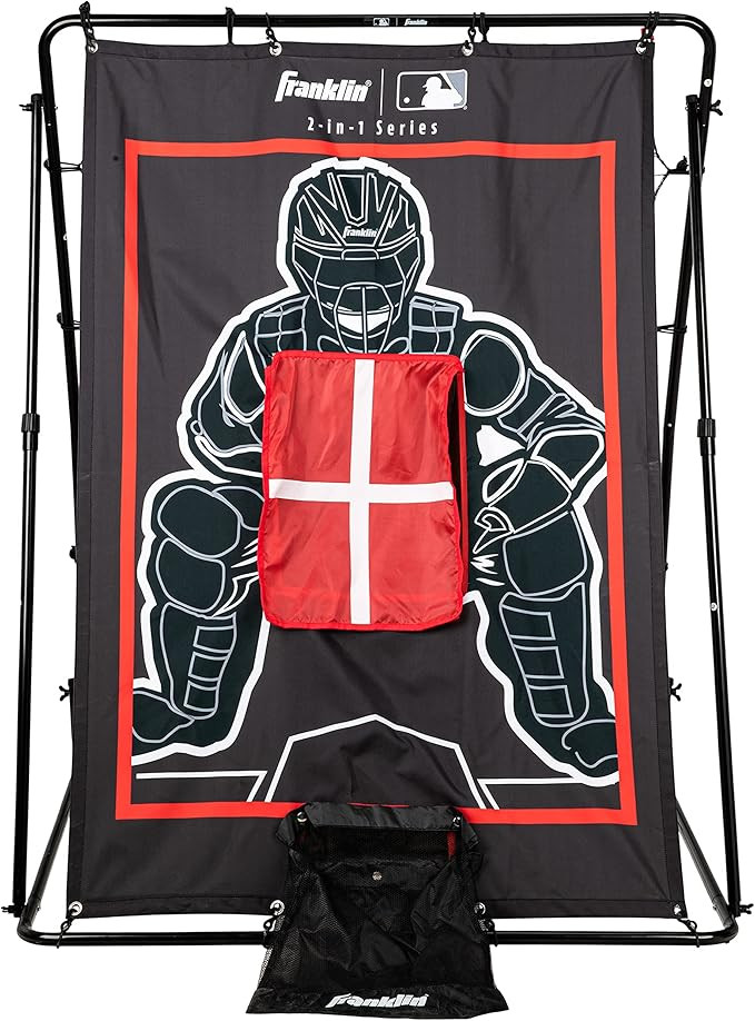 Franklin Sports Baseball Pitching Target and Rebounder Net - 2-in-1 Pitch Trainer and Pitchback N... | Amazon (US)