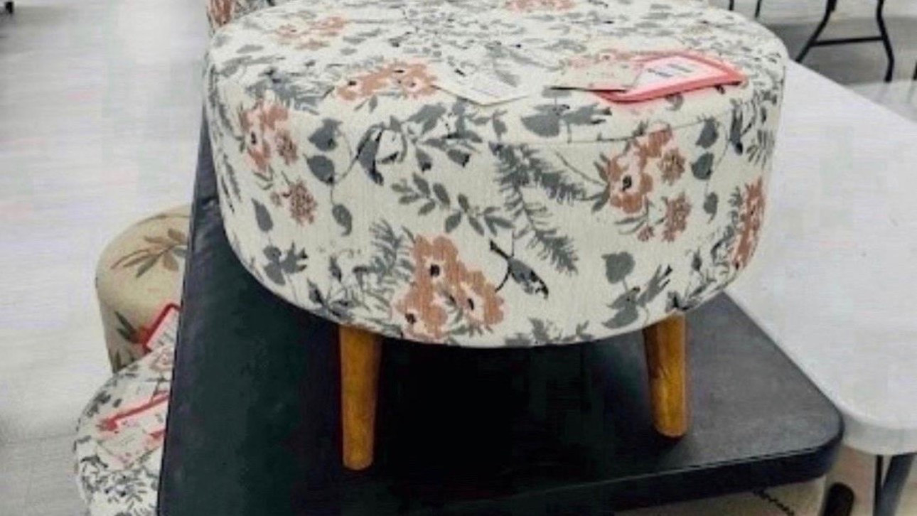 Is it even a TJ Maxx run if you don’t fall in love with an ottoman? These round floral stools are the perfect way to add a pop of pattern and a touch of vintage charm to your living room or vanity setup. I love the tapered wooden legs—they give it such a clean, mid-century modern vibe!

#LTKHome