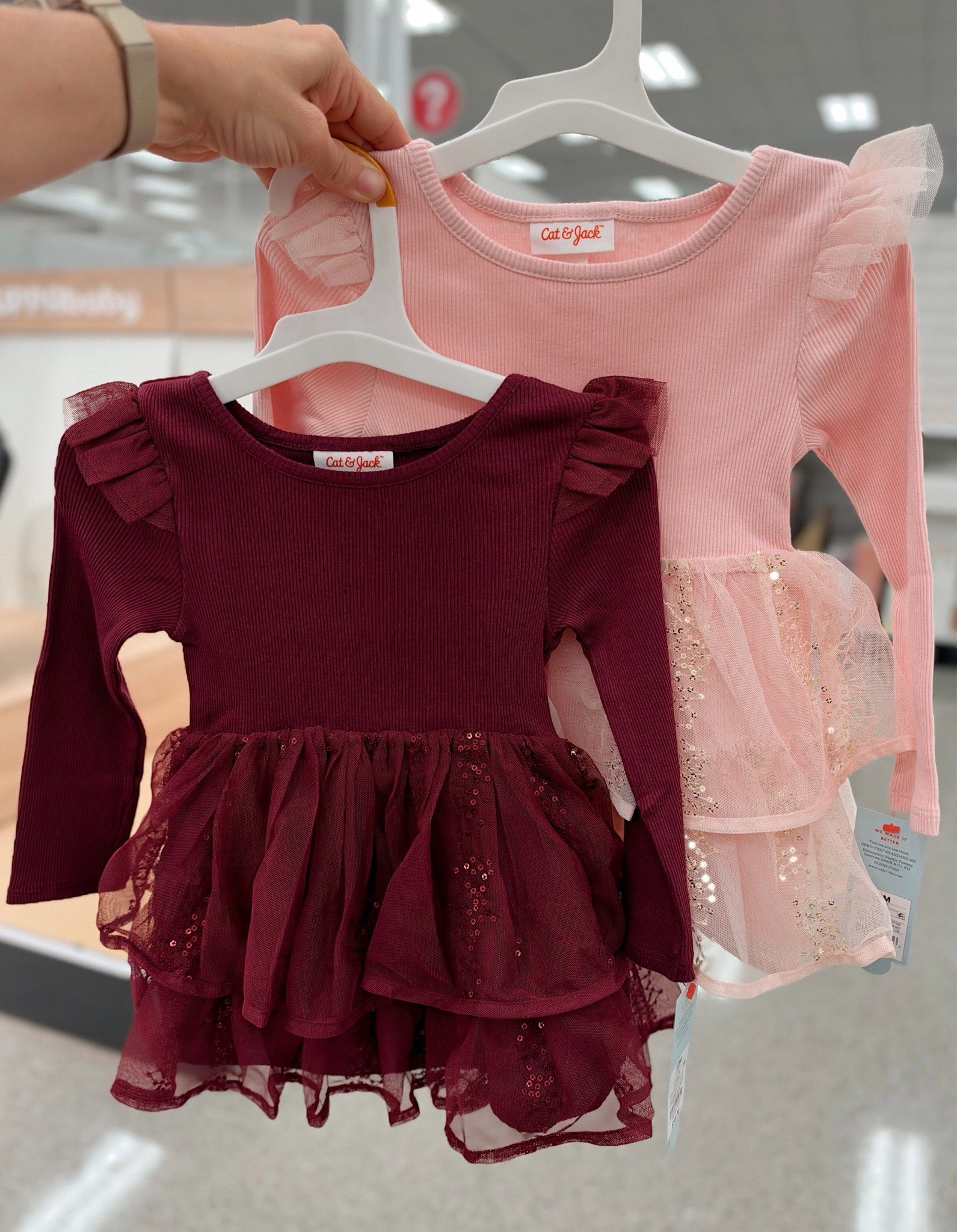 Toddler girl holiday dresses have arrived at Target! These would be perfect for family photos or a birthday dress! 🎀✨ Also comes in a cream color!

Target Style, Toddler Girl Outfits

#LTKBaby #LTKKids #LTKmomlife