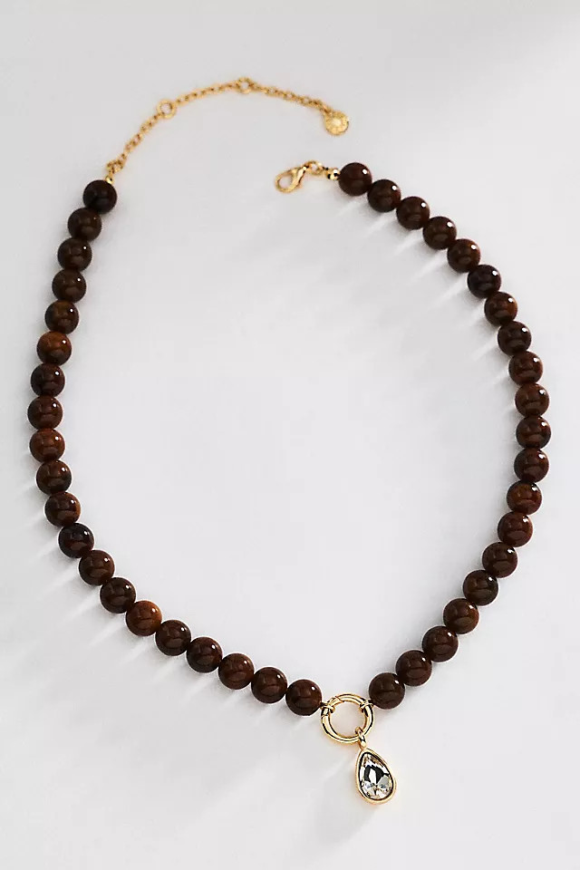 Janette Beaded Pendant Necklace | Anthropologie (US)