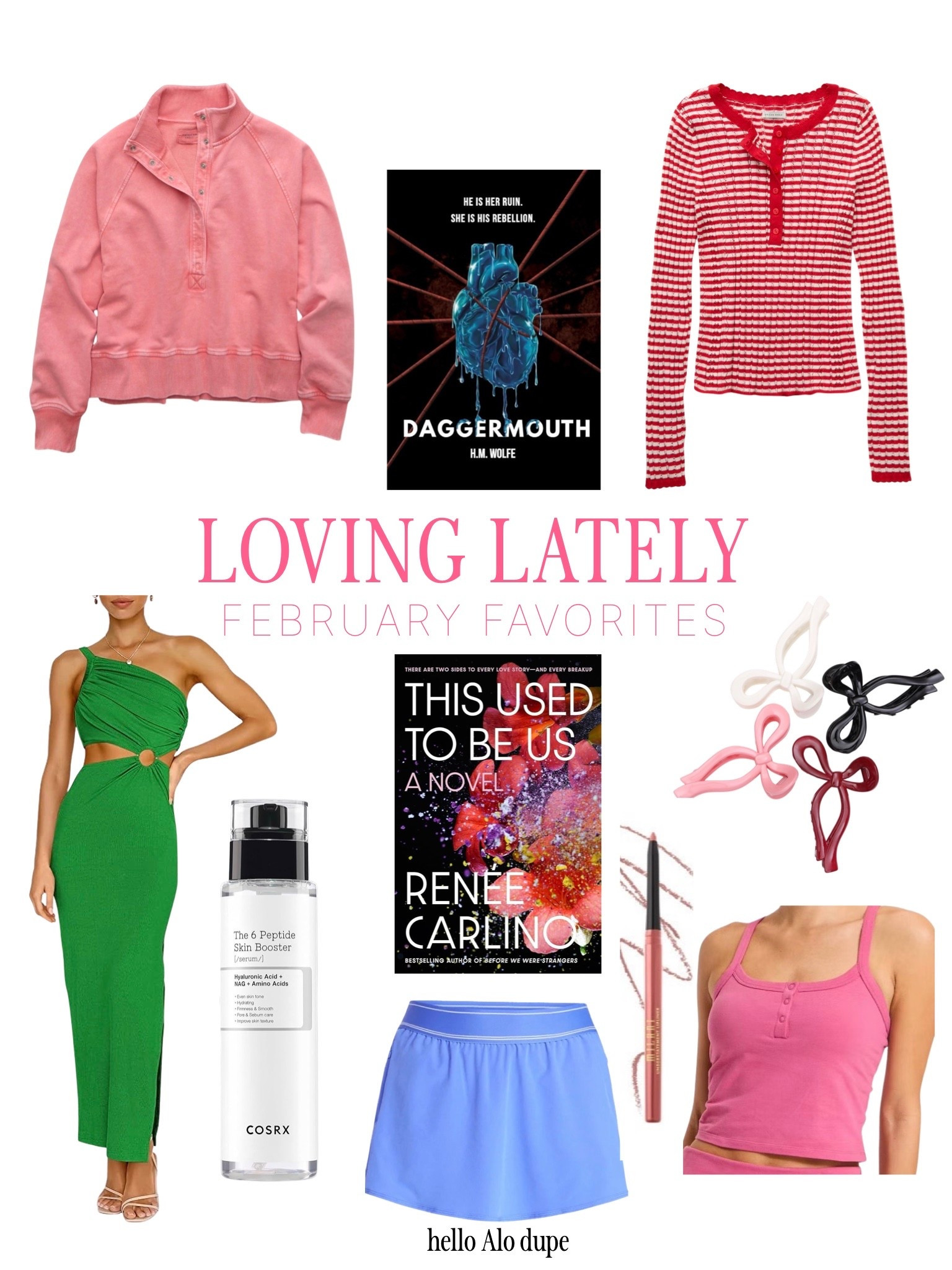 Loving Lately, my February favorites! Obsessed with these Aerie faves on sale and the perfect Alo tennis skirt dupe. 

#LTKootd #LTKSaleAlert #LTKBeauty