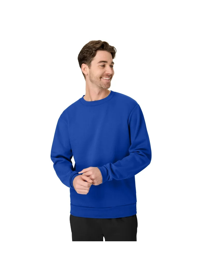 Hanes Men's & Big Men's Essentials Fleece Crewneck Sweatshirt, Sizes S-5XL | Walmart (US)