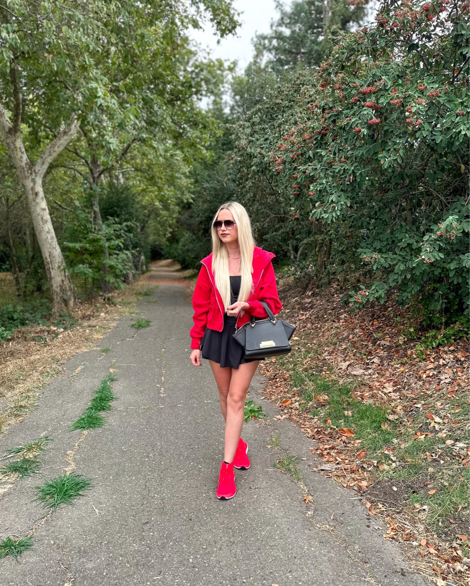  Comfy oversized sweatshirt and tennis skirt combo from Lululemon!

Hoodie: Dark Red, XS/S
Top: 6, Black
Skirt: 4, Black
Shoes: 9.5, Flare

Athleisure | Loungewear | Everyday Fashion | Casual | Oversized Sweatshirt | Cropped Hoodie | Tennis Skirt | Golf

#LTKfit