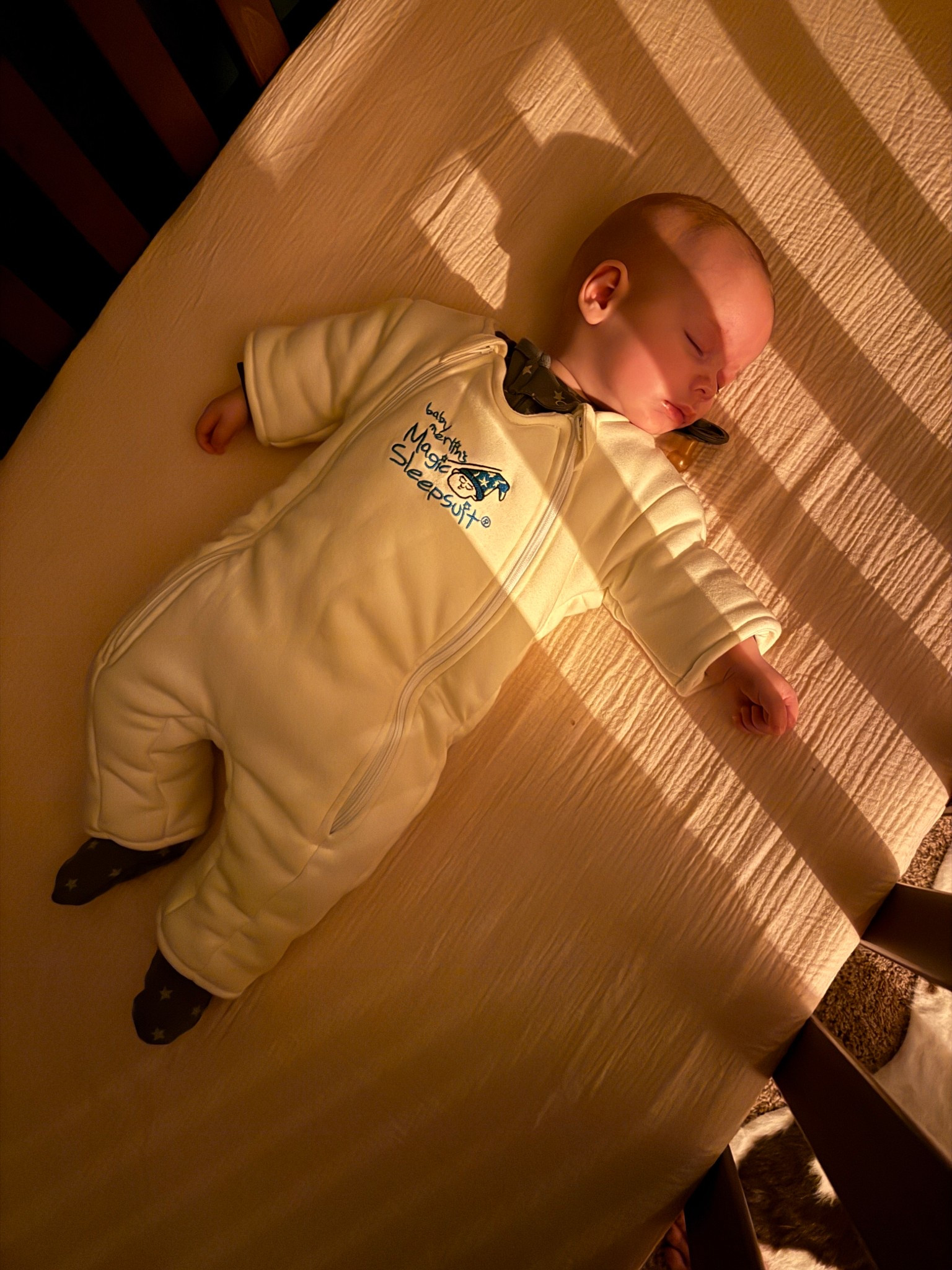 We transitioned out of the swaddle and it was FLAWLESS with the magic sleep suit!

#LTKBaby