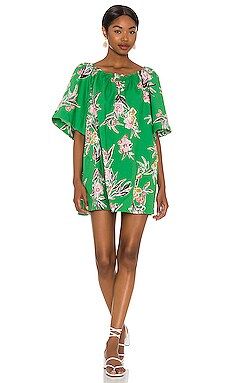 Free People Jodie Printed Tunic in Gardenia Combo from Revolve.com | Revolve Clothing (Global)