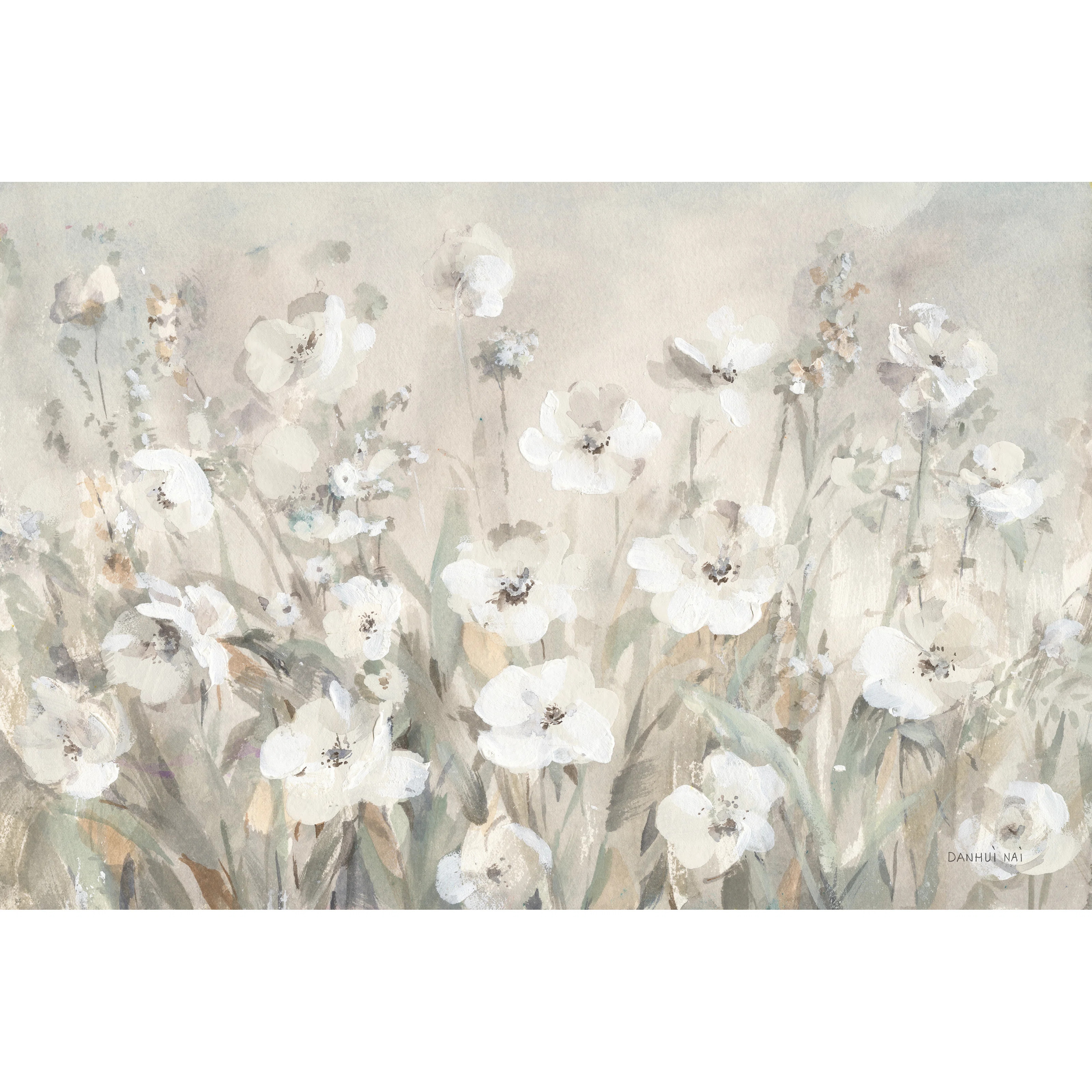 " Shades Of White Summer " by Danhui Nai | Wayfair North America