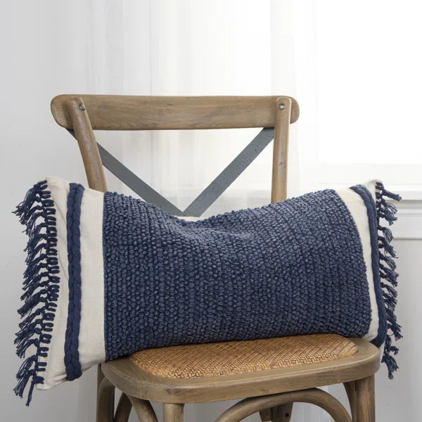 Solano Fringed Cotton Throw Pillow | Wayfair North America