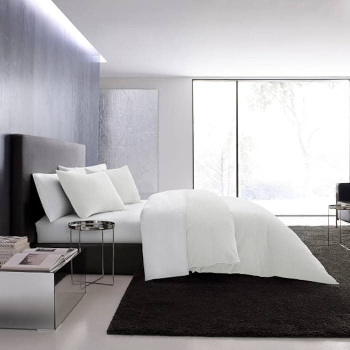 Vera Wang - King Comforter Set, Luxury Cotton Bedding with Matching Shams, Medium Weight & Ideal ... | Amazon (US)