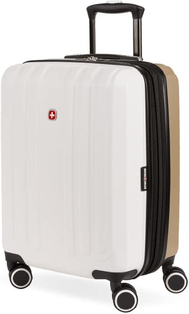 SwissGear Duet Expandable Luggage, Hard Shell Carry-On Luggage with Spinner Wheels | Amazon (US)