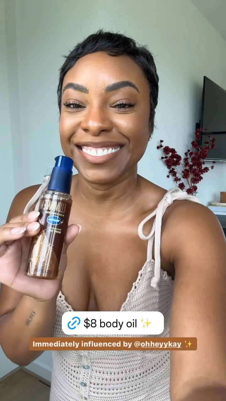 The $8 body oil that’ll have your skin glowing 🤌🏾✨ 

#LTKVideo #LTKFindsUnder50 #LTKBeauty