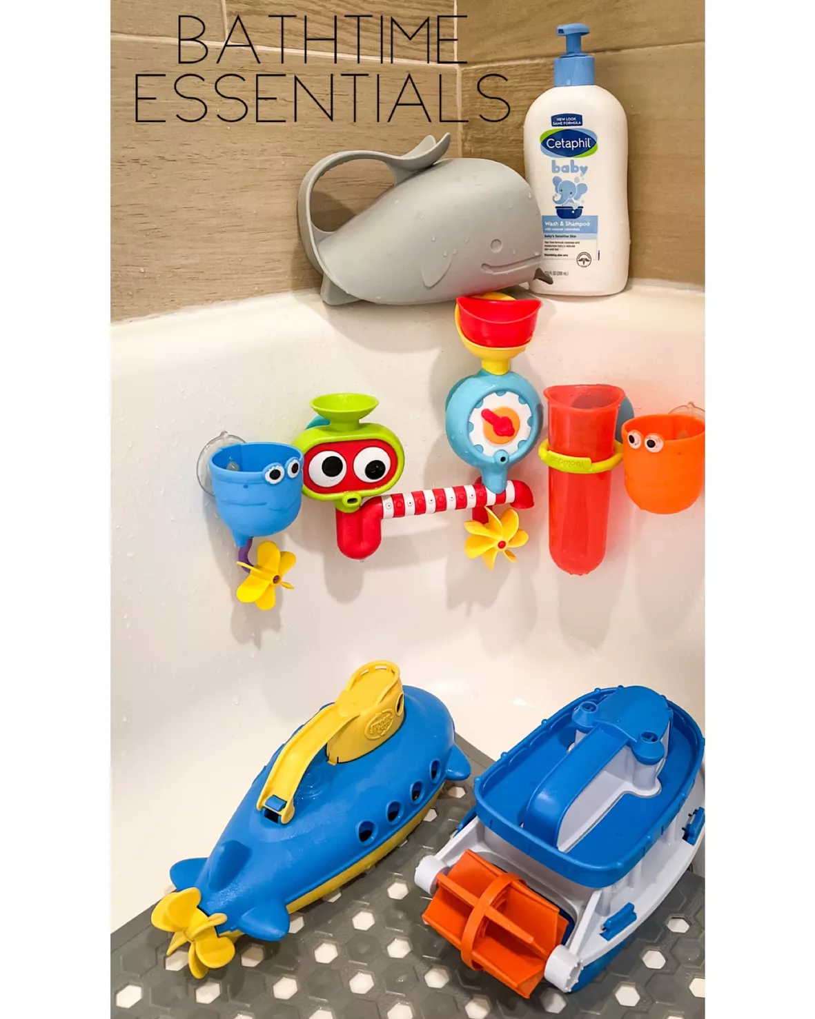 Baby Bath Time Essentials