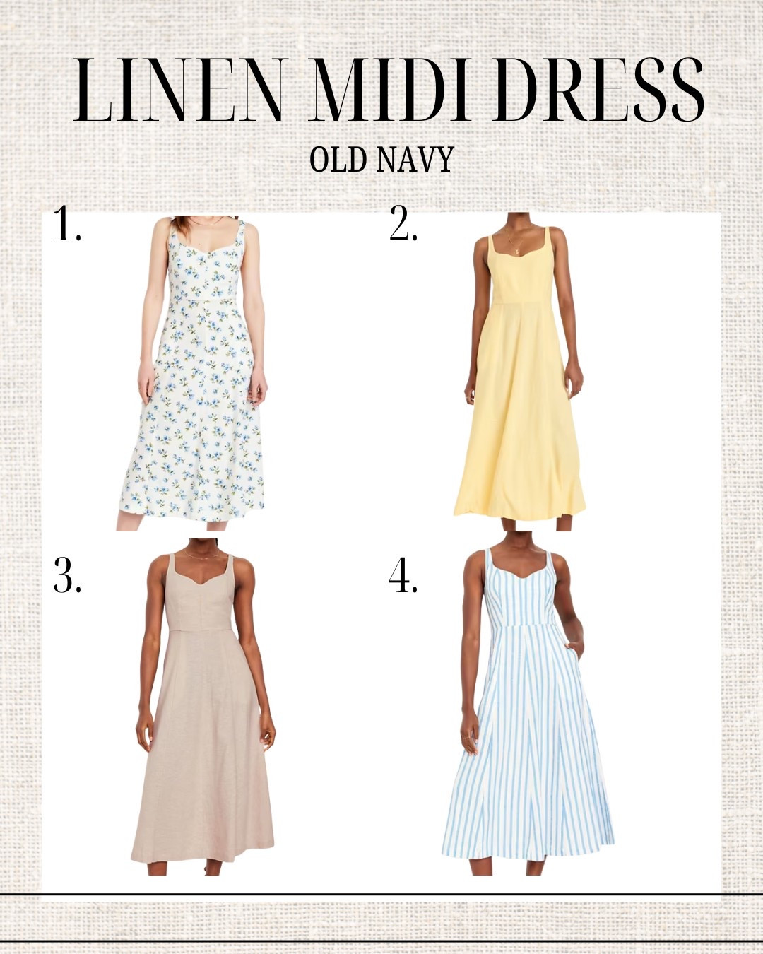Summer style. Summer fashion. Midi dress. Maxi dress. Linen. Old navy. Trending. Best sellers. Viral. Affordable  

#LTKStyleTip #LTKFindsUnder50 #LTKSeasonal