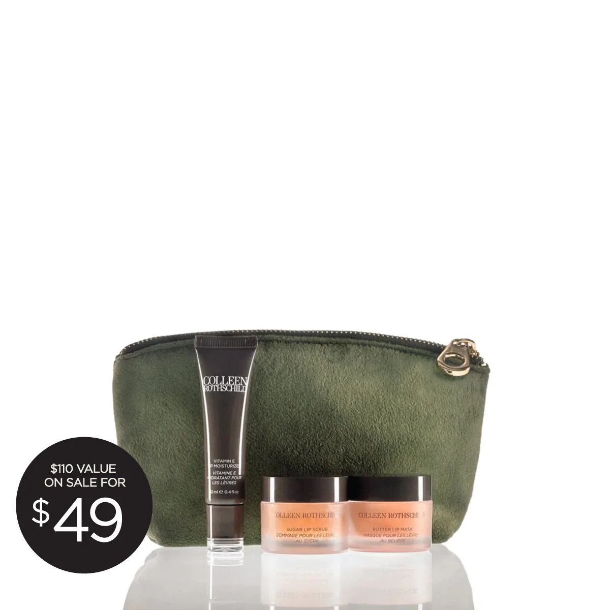 Kiss & Tell Lip Care Trio / $110 Value | Colleen Rothschild Beauty