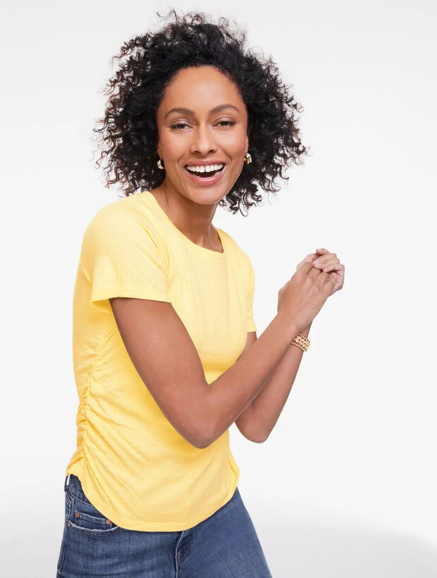 Jacquard Knit Crewneck Top | Talbots