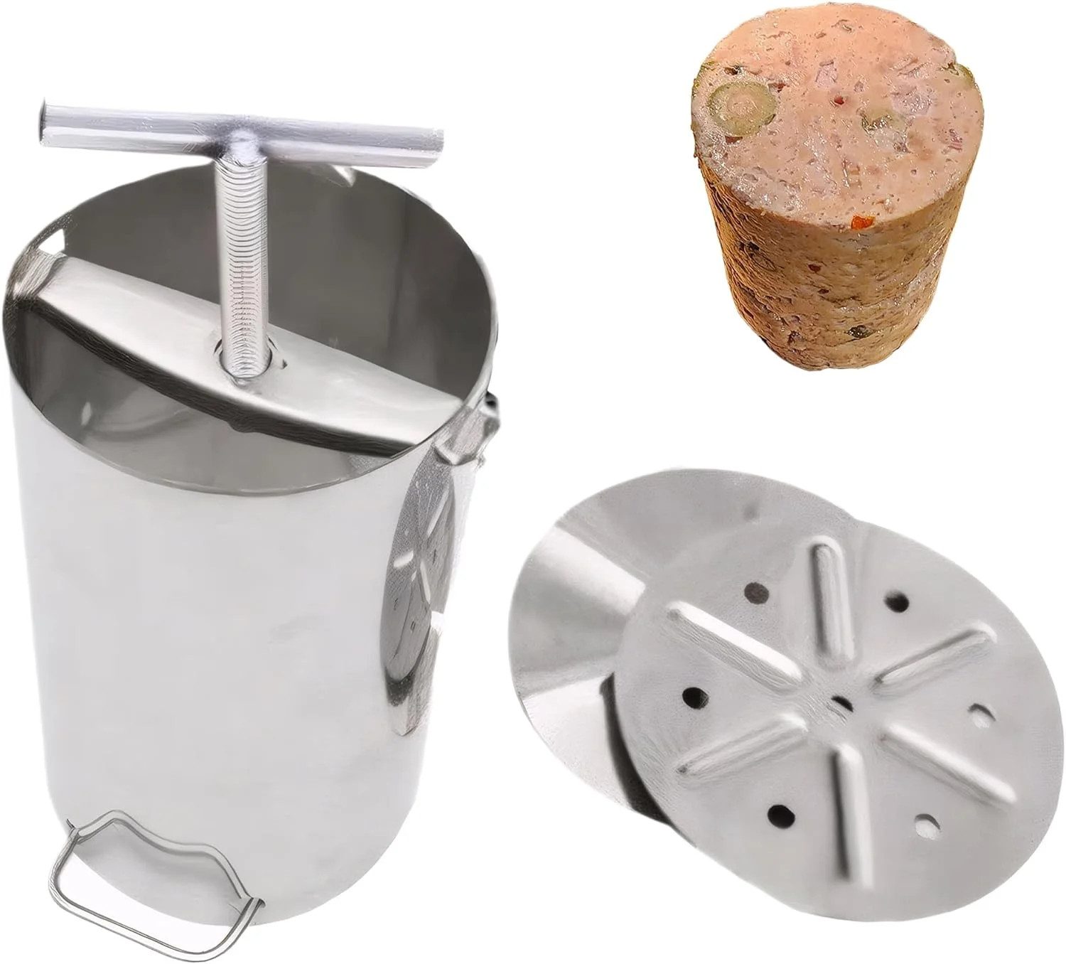 Meat Press Mold for Deli Meats : Manual Ham Press Mold for Home Use,Homemade Lunch Meat Press,Del... | Walmart (US)