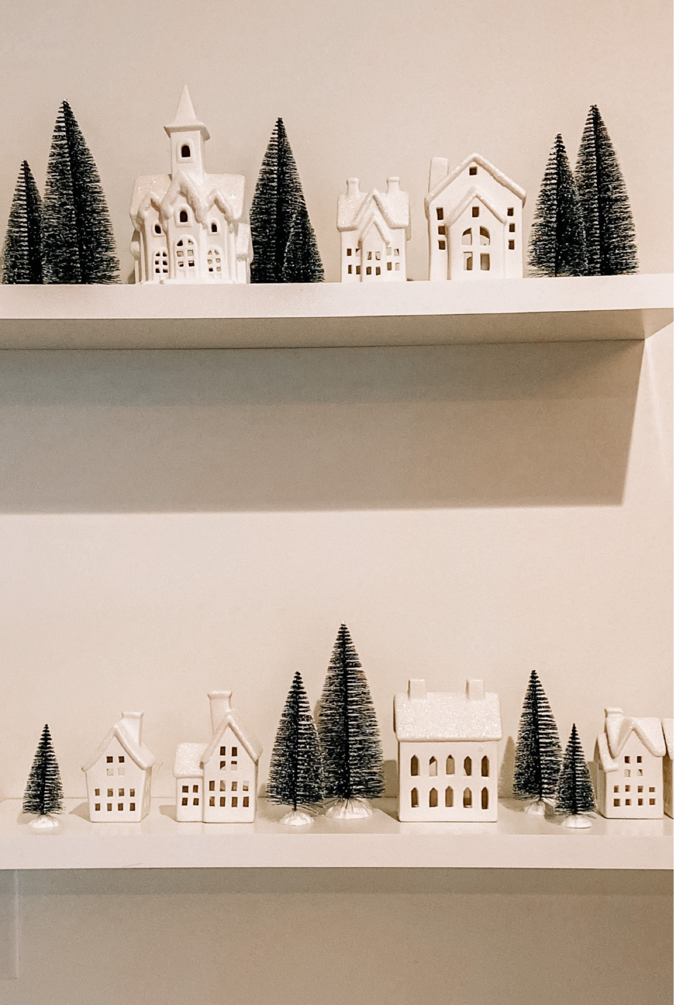 Willow & Bee holiday village set, Christmas village 
White village
Winter shelf decor 
Christmas decor 
Holiday best seller 

**formerly available on BED BATH BEYOND prior to reopening. 

Mark Feldstein & Associates Winter Village LED Tea Light 31 Piece Porcelain Tabletop Christmas Figurine Boxed Set

#LTKhome 

#LTKHoliday #LTKSeasonal
