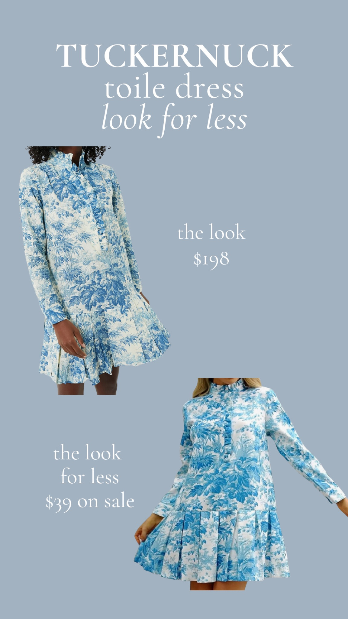 Tuckernuck Misty Blue Tate Dress Look for Less

#LTKWorkwear #LTKStyleTip #LTKSaleAlert