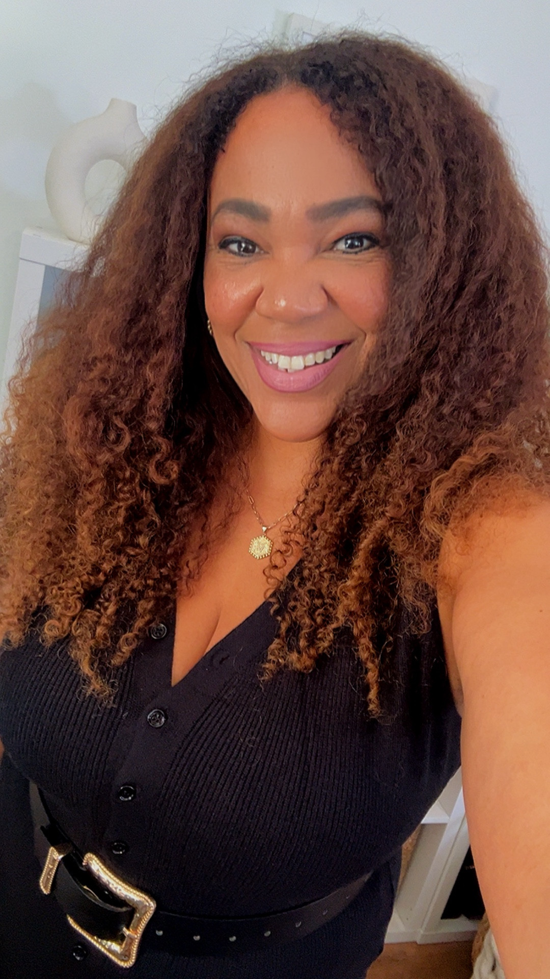 Loving this sweater dress! Size large 