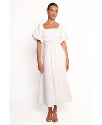 Women's Clo Puff Sleeve Midi Dress | Macy's