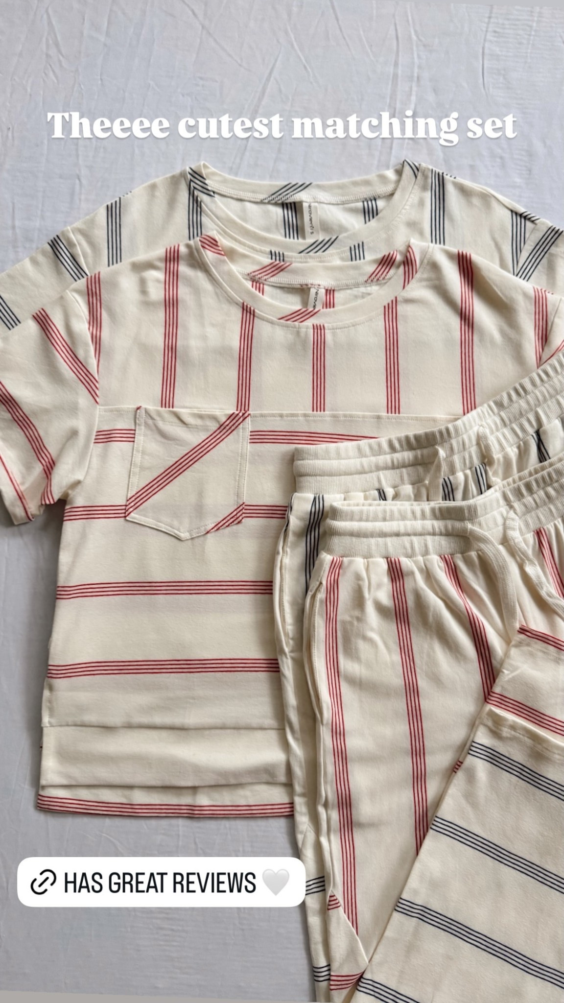 Theeee cutest matching set that has high reviews! I love that it’s neutral and can be worn so many ways🤍

#LTKgrwm #LTKdayinmylife #LTKmomlife