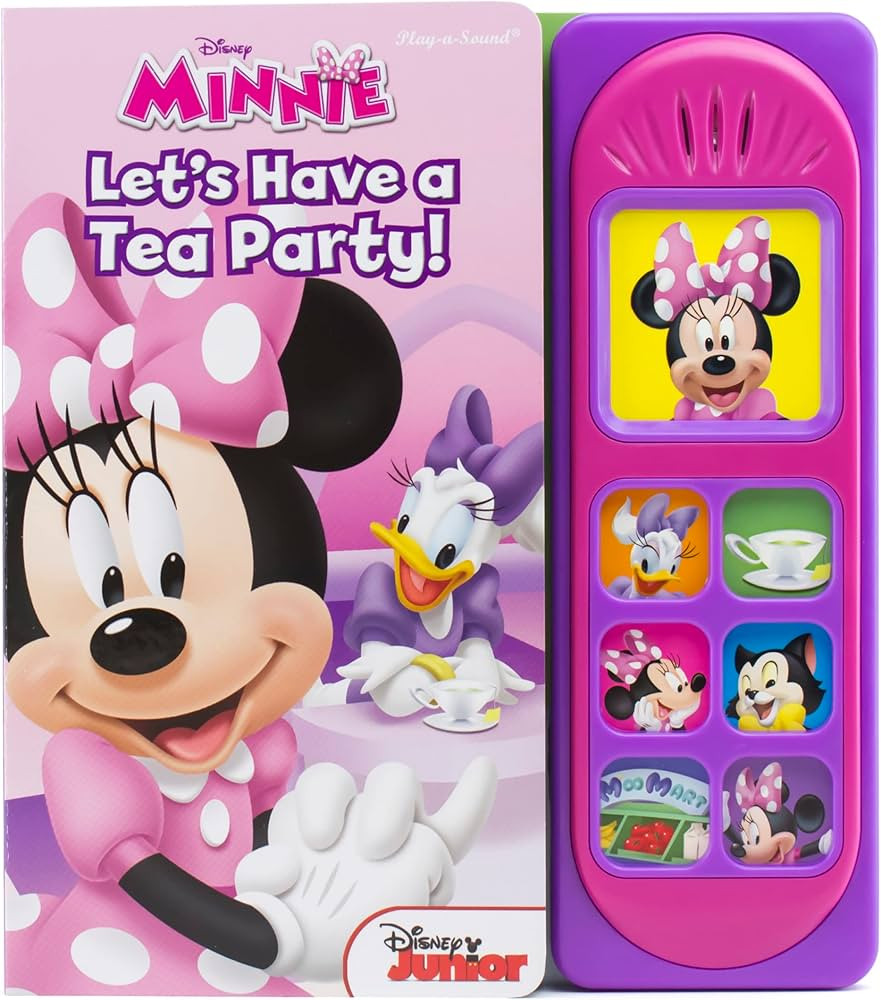Disney Minnie Mouse - Let's Have a Tea Party! Little Sound Book - PI Kids (Play-A-Song) | Amazon (US)