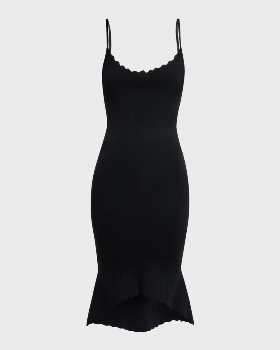 L'Agence Asa Knit Midi Dress | Neiman Marcus